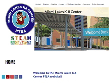 Tablet Screenshot of mlk8ptsa.com